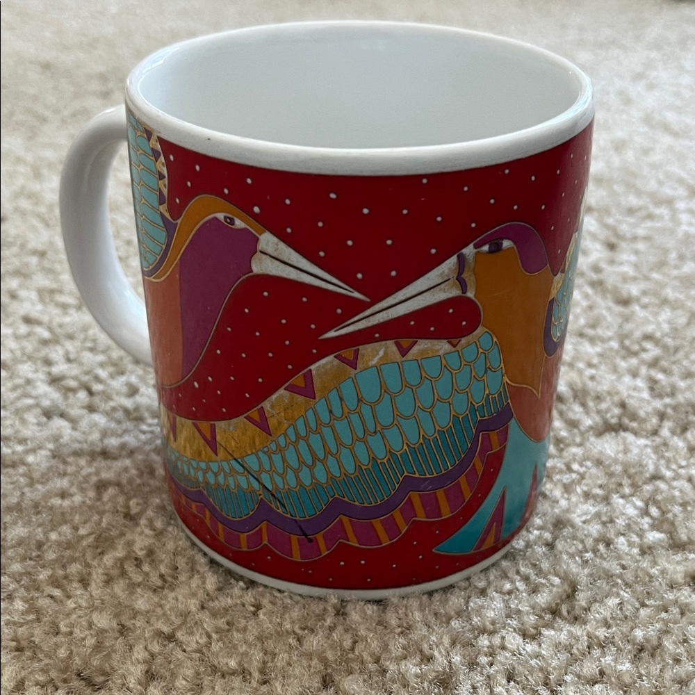 Vintage Laurel Burch “Celestial Birds” Mug